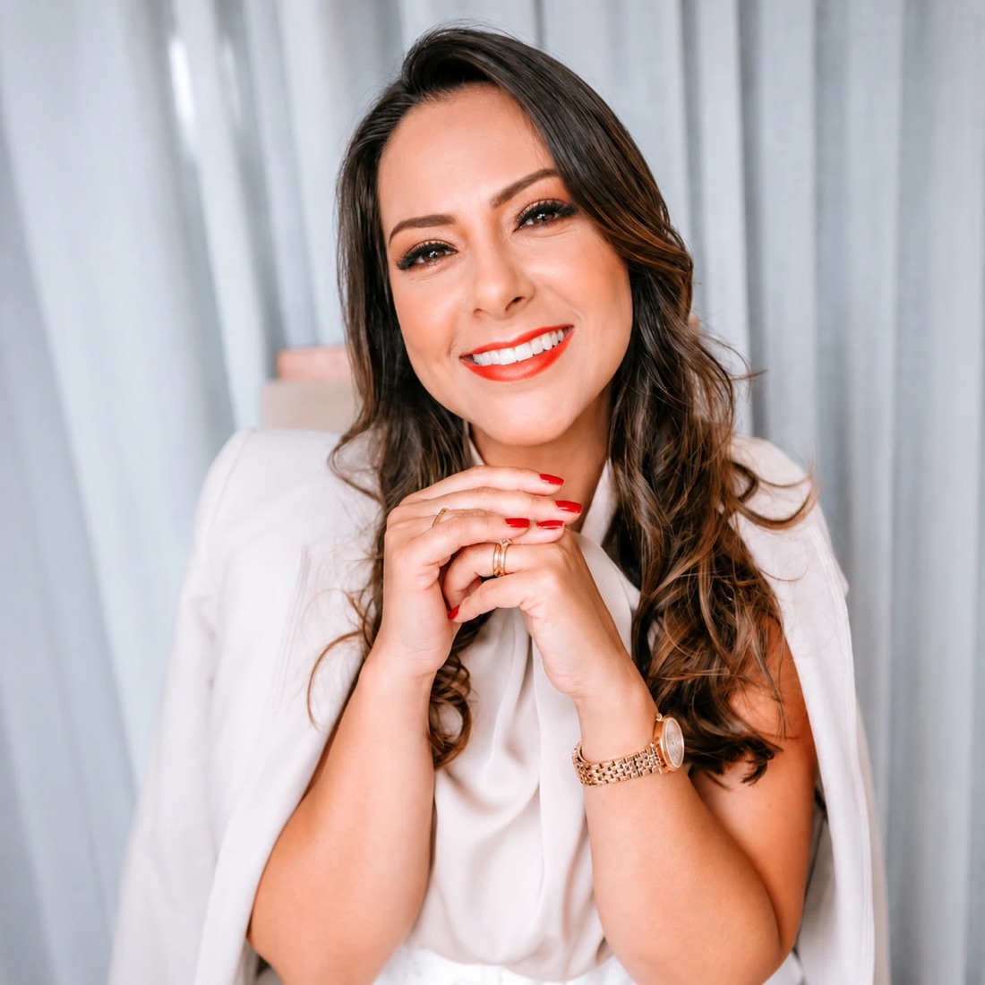 Retrato de Lorene Batan sorrindo